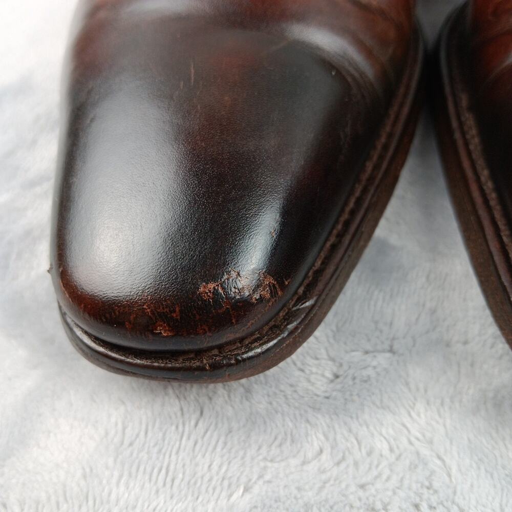 Magnanni Crucero Wholecut Oxford Shoes Men's Size 9.5 M Cognac Leather 18576 - Picture 9 of 16